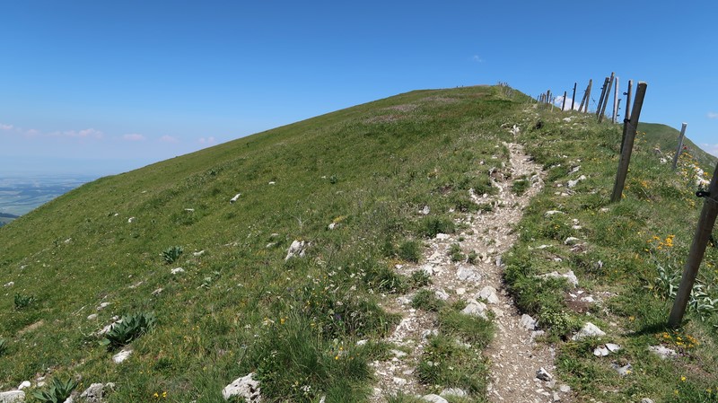 Teysachaux, randonnée d'été depuis les installations mécaniques du